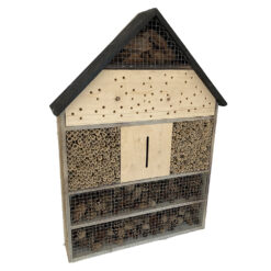 groot insectenhotel op palen